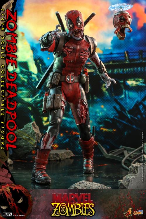 Marvel Zombies CMS06 Zombie Deadpool 1/6 Scale Collectible Figure Gallery Image 8