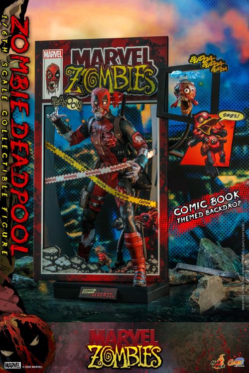 Marvel Zombies CMS06 Zombie Deadpool 1/6 Scale Collectible Figure Gallery Image 22