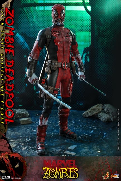 Marvel Zombies CMS06 Zombie Deadpool 1/6 Scale Collectible Figure Gallery Image 10