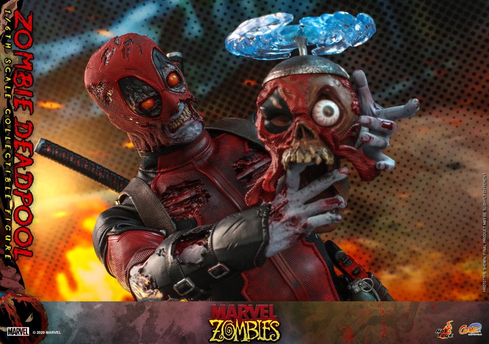 Marvel Zombies CMS06 Zombie Deadpool 1/6 Scale Collectible Figure Gallery Image 20