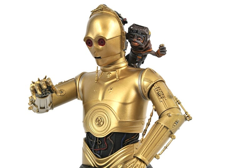 Star Wars: The Rise of Skywalker C-3PO & Babu Frik 1/6 Scale Limited Edition Bust Gallery Image 1