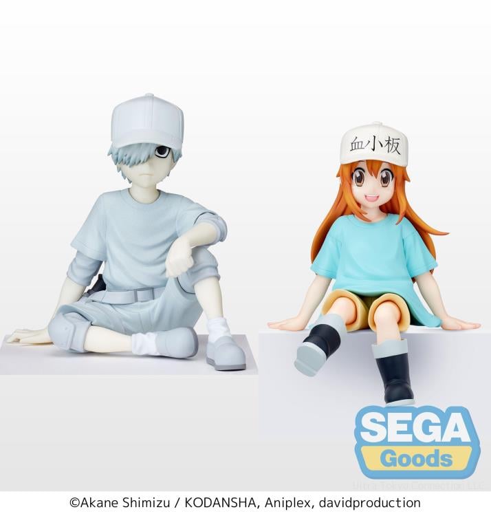 Cells at Work! Platelet & White Blood Cell (Perching) Set of 2 Premium Figures Gallery Image 3