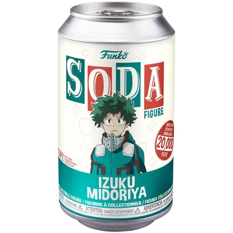 My Hero Academia Vinyl Soda Izuku Midoriya Limited Edition Figure Gallery Image 5