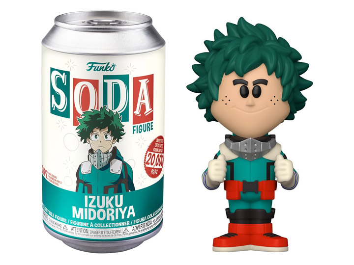My Hero Academia Vinyl Soda Izuku Midoriya Limited Edition Figure Gallery Image 1