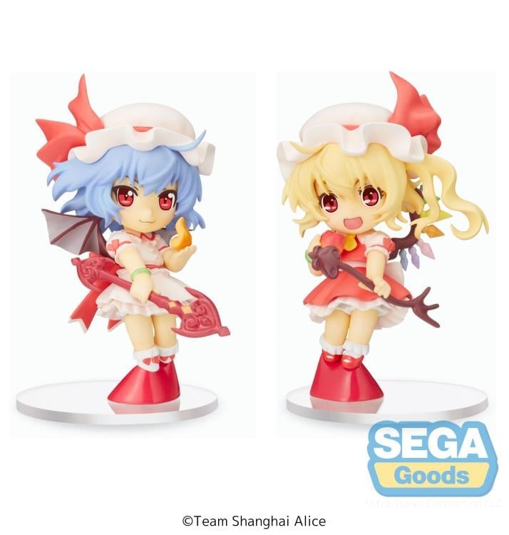 Touhou Project フィギュア 2体セット Touhou Project Remilia & Flandre Scarlet Set of 2 Mini Display Figures