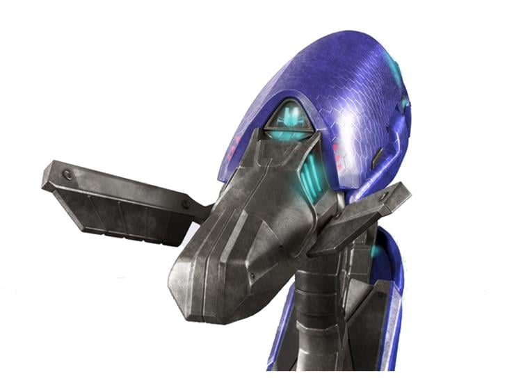 Halo 2 Anniversary Edition Plasma Rifle Full Scale Replica Gallery Image 4
