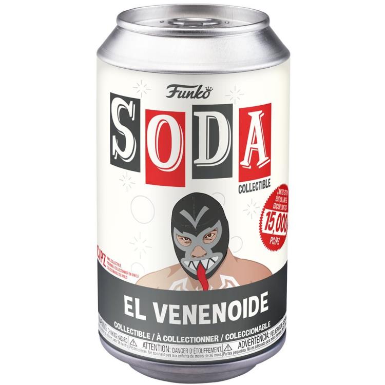 Marvel Lucha Libre Vinyl Soda Venom Limited Edition Figure Gallery Image 5