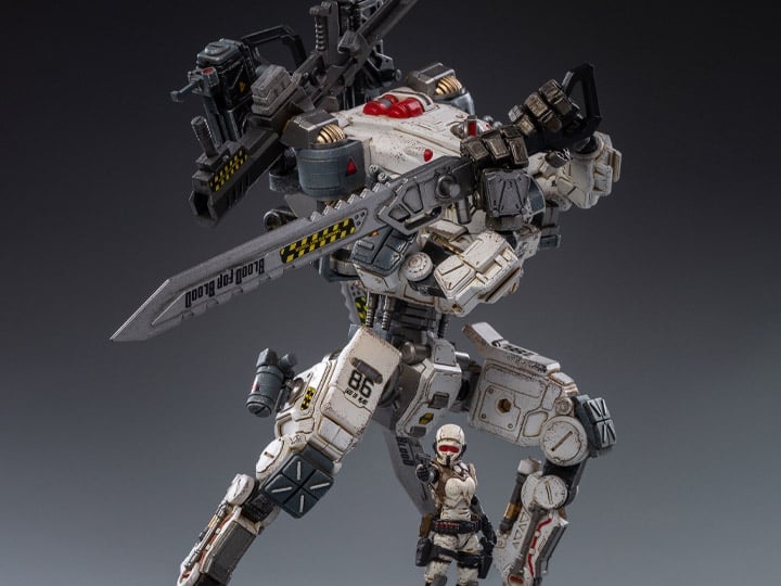 Dark Source God of War 86 Mecha (White) With Pilot 1/24 Scale