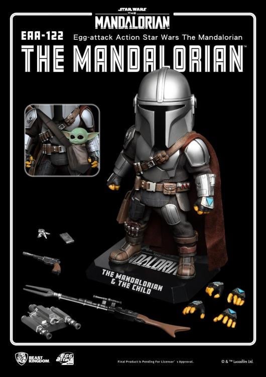 The Mandalorian Egg Attack Action EAA-122 The Mandalorian Figure Gallery Image 9