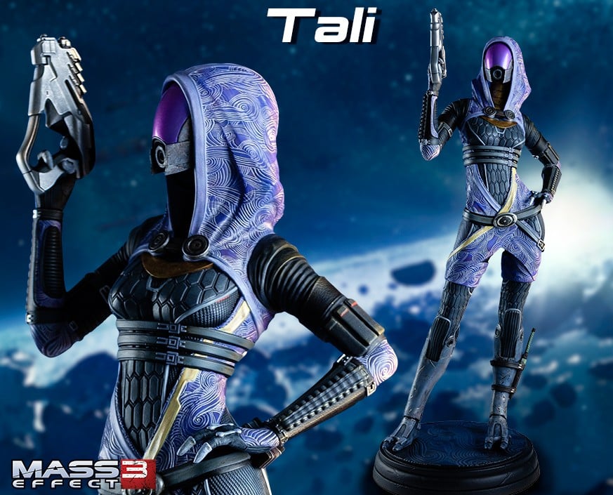Mass Effect Tali'Zorah 1/4 Scale Statue Gallery Image 14