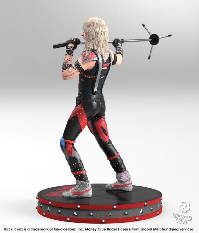 Motley Crue Rock Iconz Vince Neil 1/9 Scale Statue Gallery Image 7