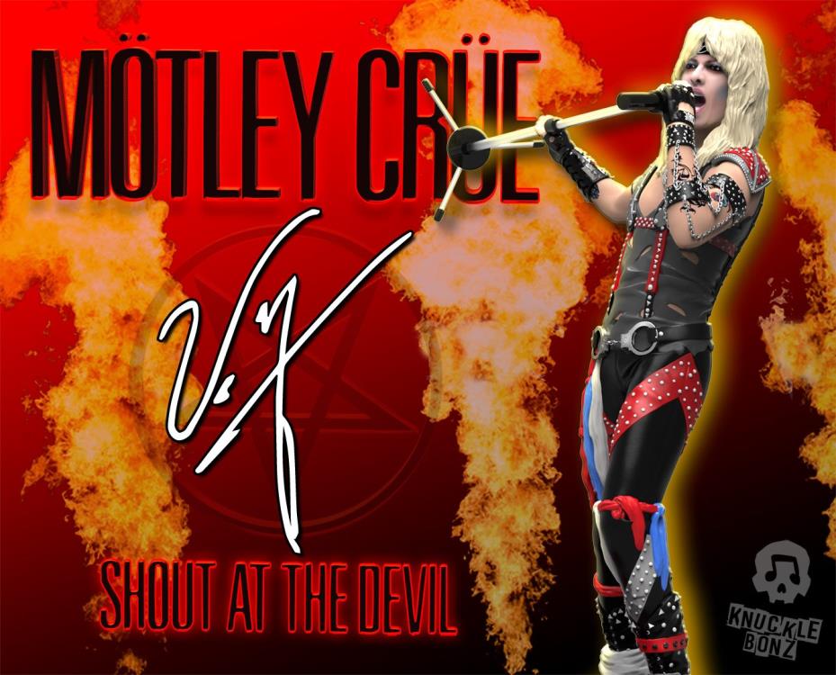 Motley Crue Rock Iconz Vince Neil 1/9 Scale Statue Gallery Image 3