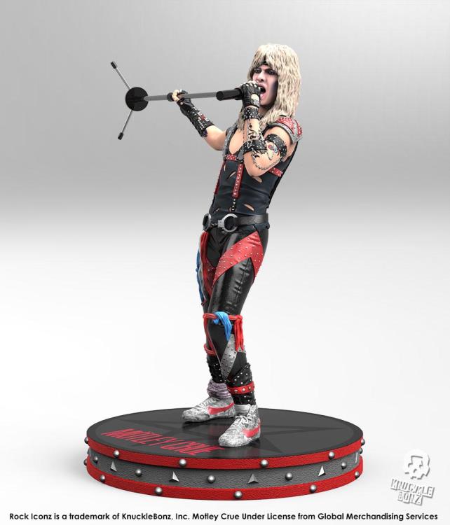 Motley Crue Rock Iconz Vince Neil 1/9 Scale Statue Gallery Image 5
