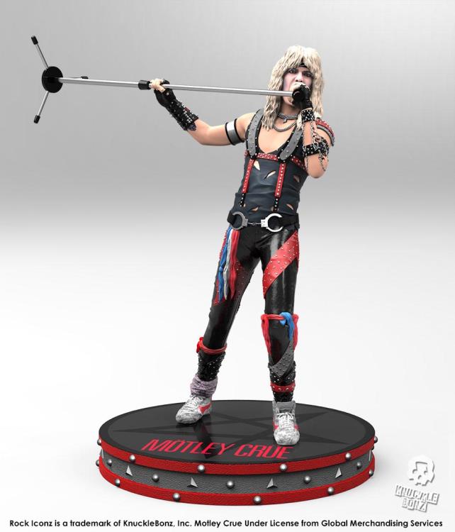 Motley Crue Rock Iconz Vince Neil 1/9 Scale Statue Gallery Image 4