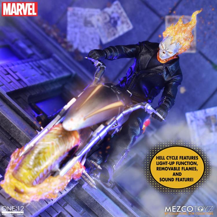 Marvel One:12 Collective Ghost Rider & Hell Cycle Set Gallery Image 14