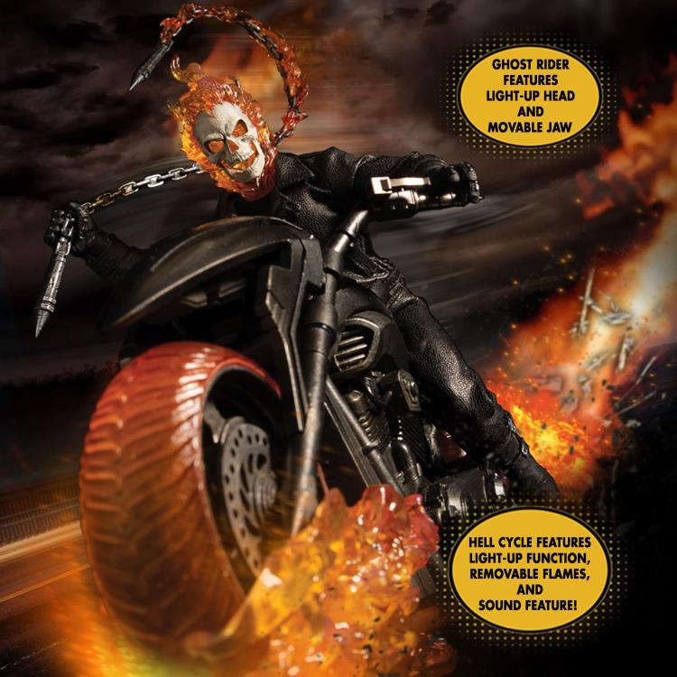 Marvel One:12 Collective Ghost Rider & Hell Cycle Set Gallery Image 5