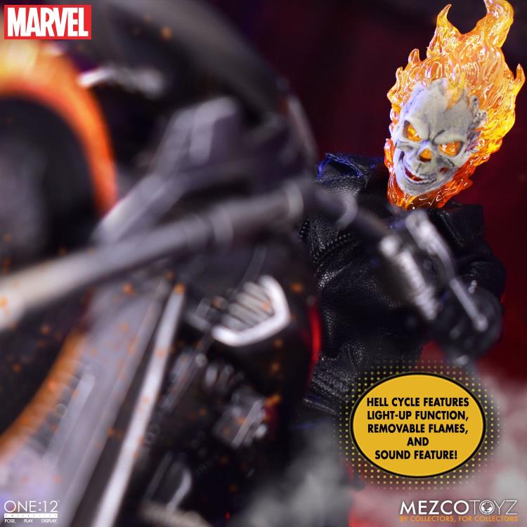 Marvel One:12 Collective Ghost Rider & Hell Cycle Set Gallery Image 8