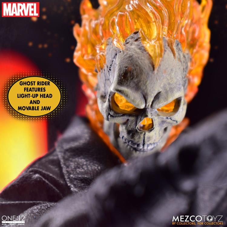 Marvel One:12 Collective Ghost Rider & Hell Cycle Set Gallery Image 17