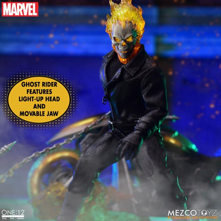 Marvel One:12 Collective Ghost Rider & Hell Cycle Set Gallery Image 15