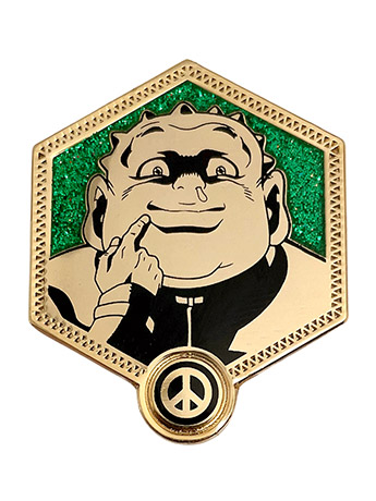 JoJo's Bizarre Adventure Golden Series Shigekiyo Yangu Enamel Pin Gallery Image 2