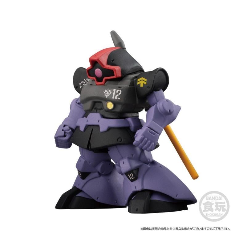 Gundam FW Gundam Converge #9 Black Tri-Stars Zaku II High Mobility Type & Dom Set of 6 Figures Gallery Image 8