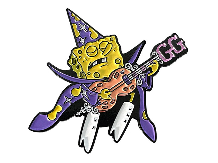 SpongeBob SquarePants Goofy Goober Wizard SpongeBob Enamel Pin Gallery Image 1