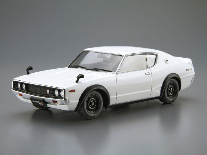 Nissan (1973) Ken & Mary KPGC110 Skyline HT2000GT-R 1/24 Scale Model Kit Gallery Image 1