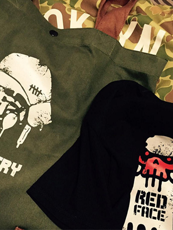 Acid Rain Red Face T-Shirt Gallery Image 2