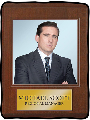 The Office Michael Scott Fleece Throw Gallery Image 2