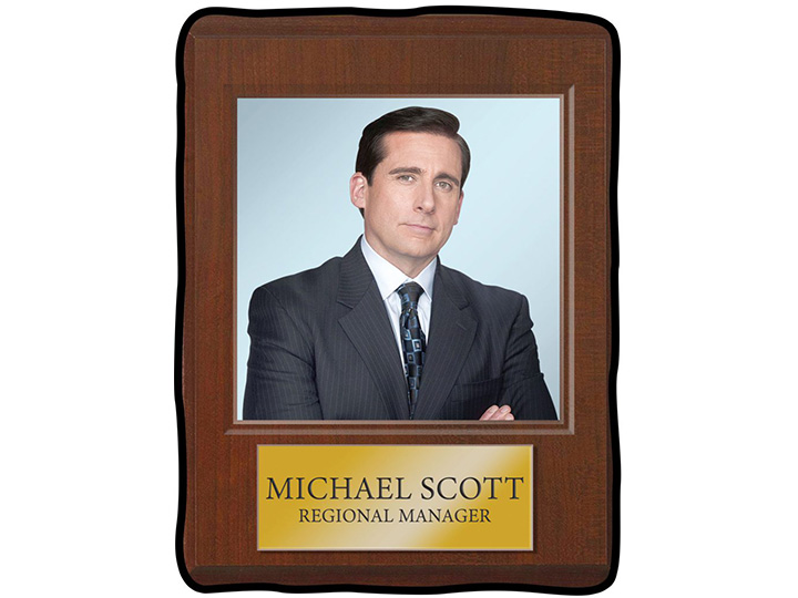 The Office Michael Scott Fleece Throw Gallery Image 1