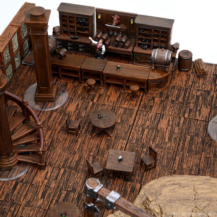 Dungeons & Dragons Icons of the Realms: The Yawning Portal Inn Diorama Gallery Image 18