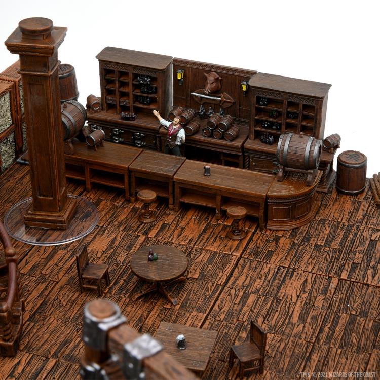 Dungeons & Dragons Icons of the Realms: The Yawning Portal Inn Diorama Gallery Image 22