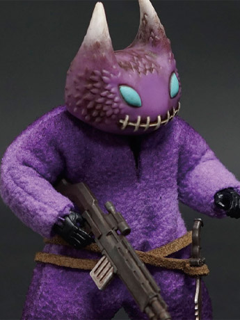 Acid Rain FAV Viva La Loca Luggans Croatica Exclusive Action Figure Gallery Image 2