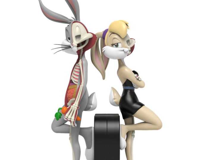Looney Tunes XXRAY Plus Bugs & Lola Bunny Set Gallery Image 1