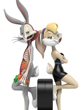Looney Tunes XXRAY Plus Bugs & Lola Bunny Set