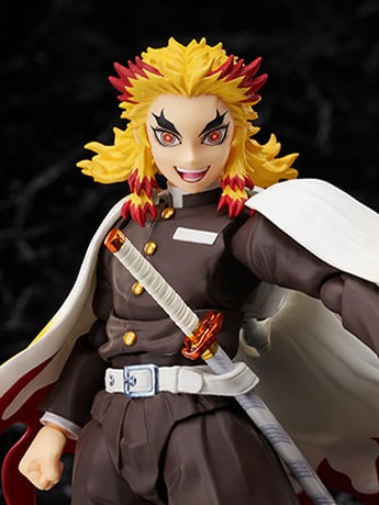 Demon Slayer: Kimetsu no Yaiba The Movie: Mugen Train BUZZmod. Rengoku Kyojuro 1/12 Scale Action Figure Gallery Image 2