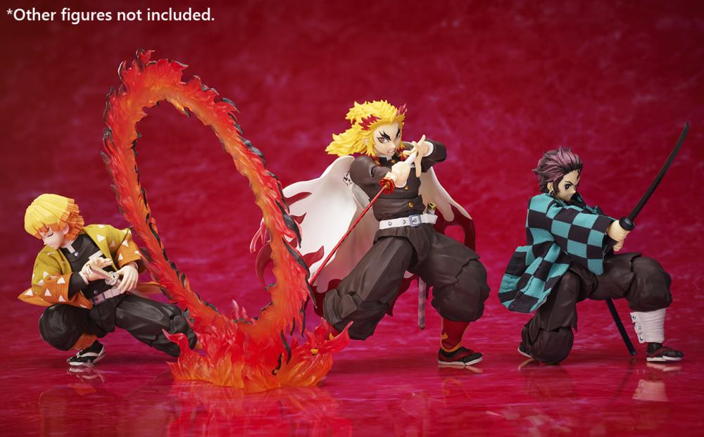 Demon Slayer: Kimetsu no Yaiba The Movie: Mugen Train BUZZmod. Rengoku Kyojuro 1/12 Scale Action Figure Gallery Image 10