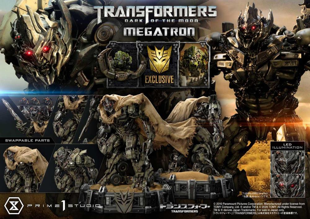 Transformers: Dark of the Moon Museum Masterline Megatron (Exclusive Ver.) Statue Gallery Image 33