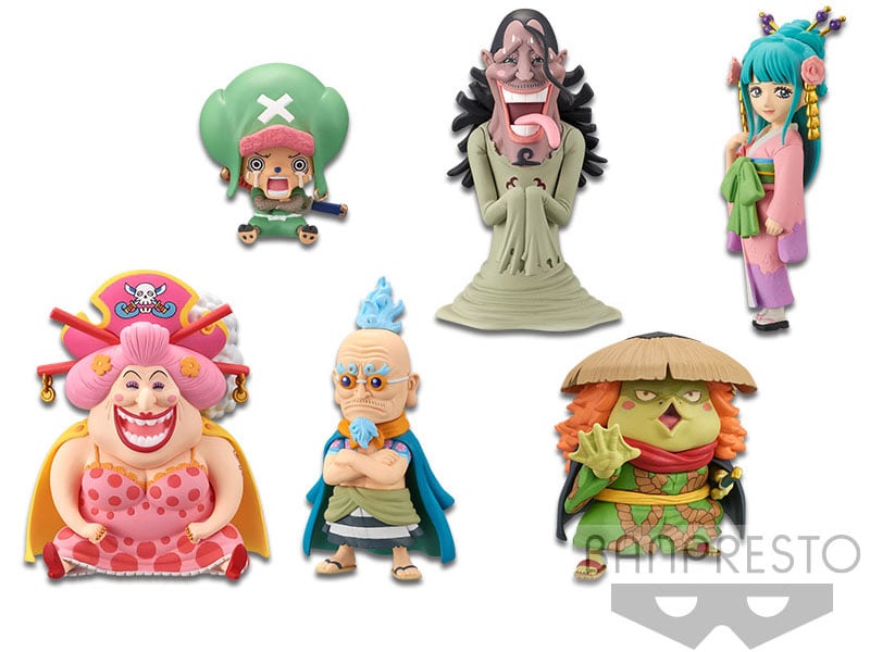 One Piece World Collectable Figure Wano Country Vol.7 Set of 6 Figures