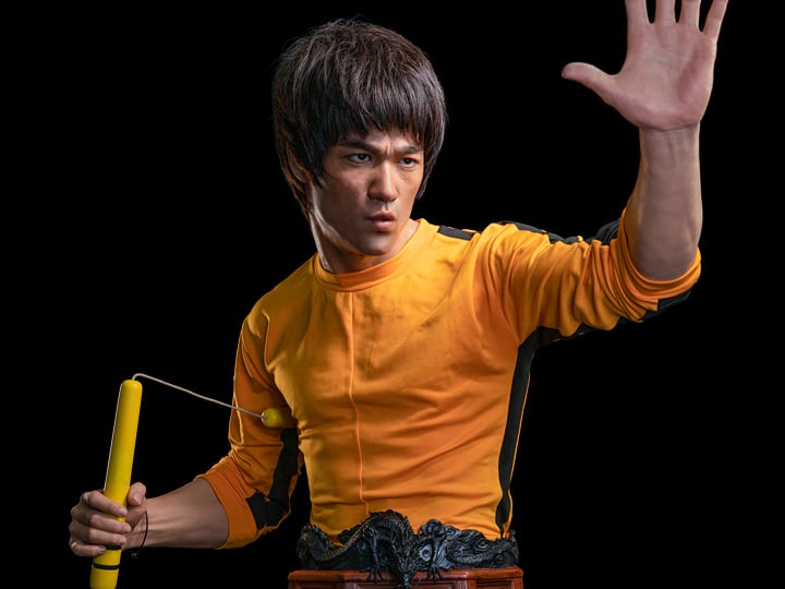 Death Game Bruce Lee Limited Edition Life-Size Bust Gallery Image 1