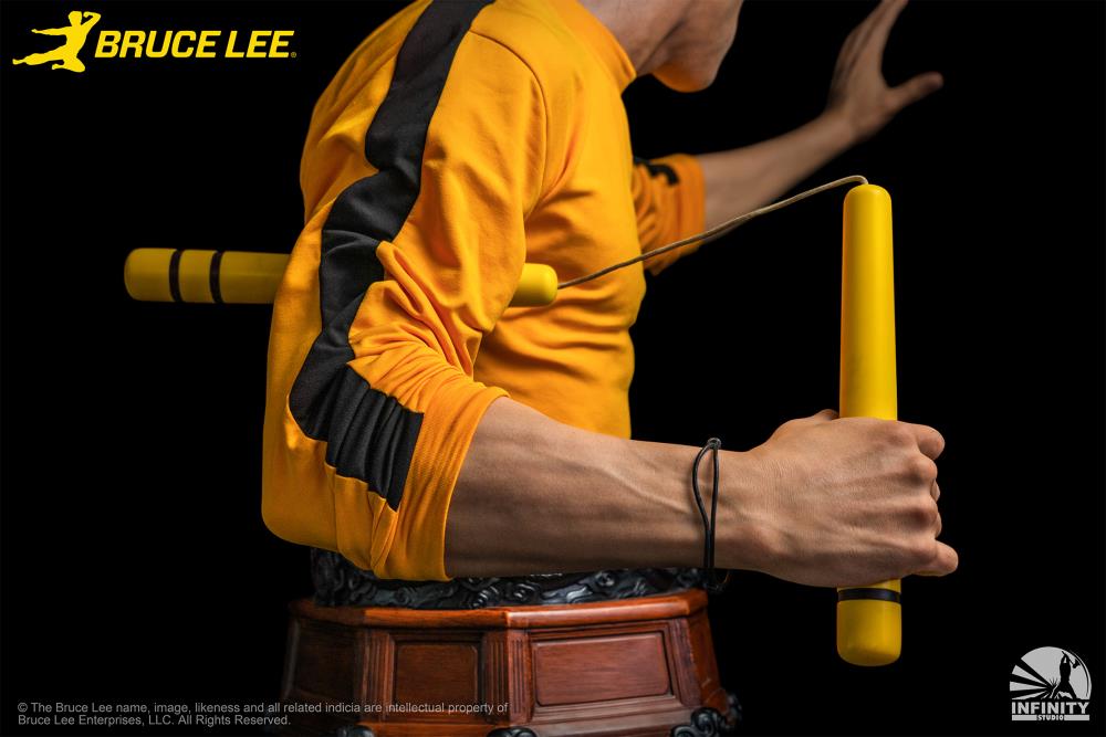 Death Game Bruce Lee Limited Edition Life-Size Bust Gallery Image 13