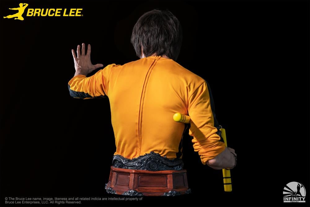 Death Game Bruce Lee Limited Edition Life-Size Bust Gallery Image 6