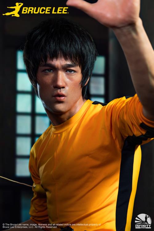 Death Game Bruce Lee Limited Edition Life-Size Bust Gallery Image 9