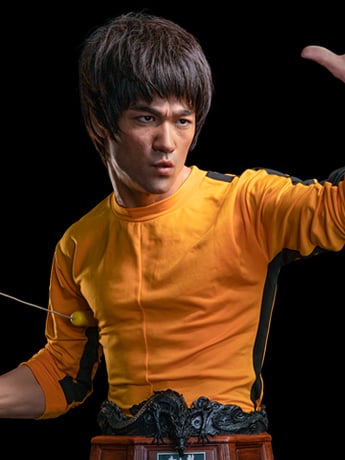Death Game Bruce Lee Limited Edition Life-Size Bust Gallery Image 2