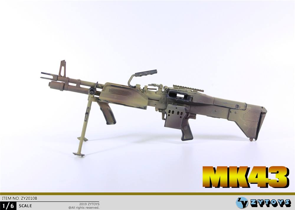 MK43 Machine Gun (Tan) 1/6 Scale Accessory Set B