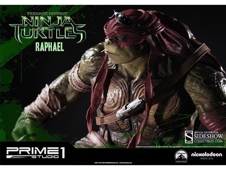 TMNT 2014 Movie Museum Masterline Raphael Statue Gallery Image 3
