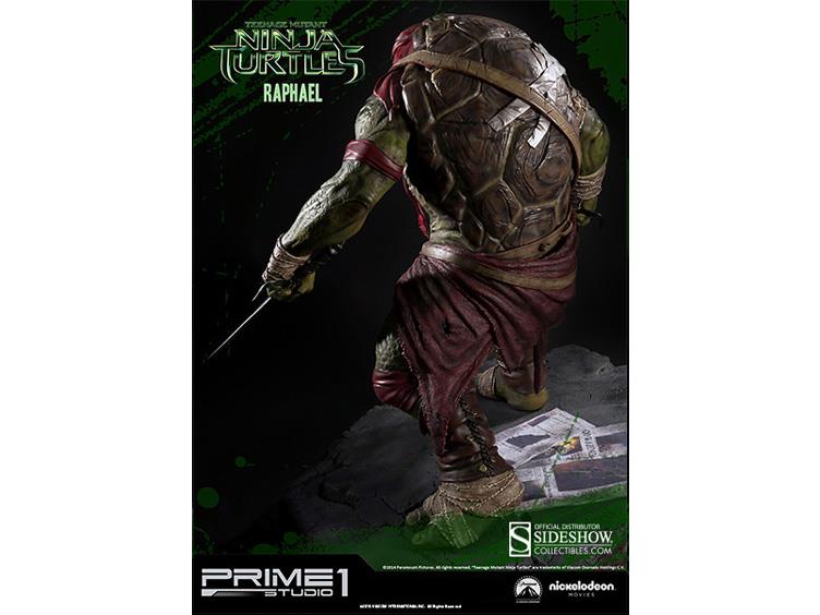 TMNT 2014 Movie Museum Masterline Raphael Statue Gallery Image 2
