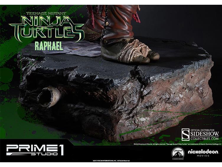 TMNT 2014 Movie Museum Masterline Raphael Statue Gallery Image 4