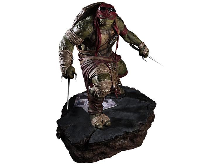 TMNT 2014 Movie Museum Masterline Raphael Statue Gallery Image 1