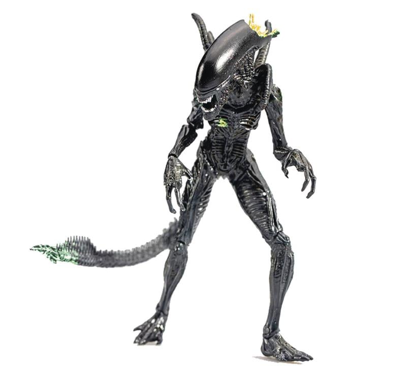 Alien vs. Predator Blowout Alien Warrior 1:18 Scale PX Previews Exclusive Action Figure Gallery Image 4
